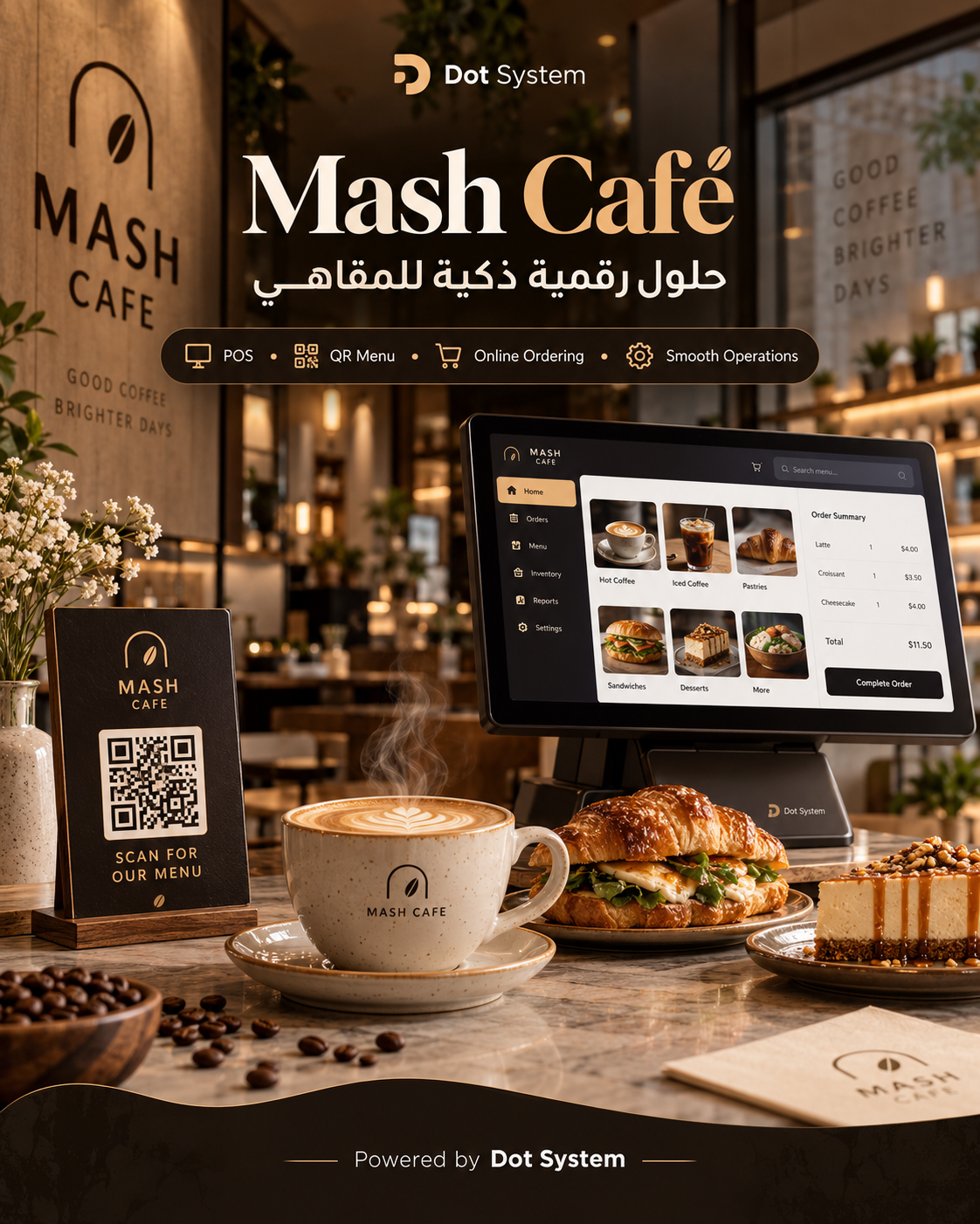 Mash Cafe: CRM & Restaurant Management System